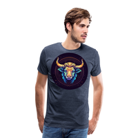 Thumbnail for Men's Magic Taurus Premium T-Shirt - heather blue