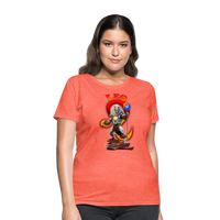 Thumbnail for Astral Leo Women's T-Shirt - heather coral