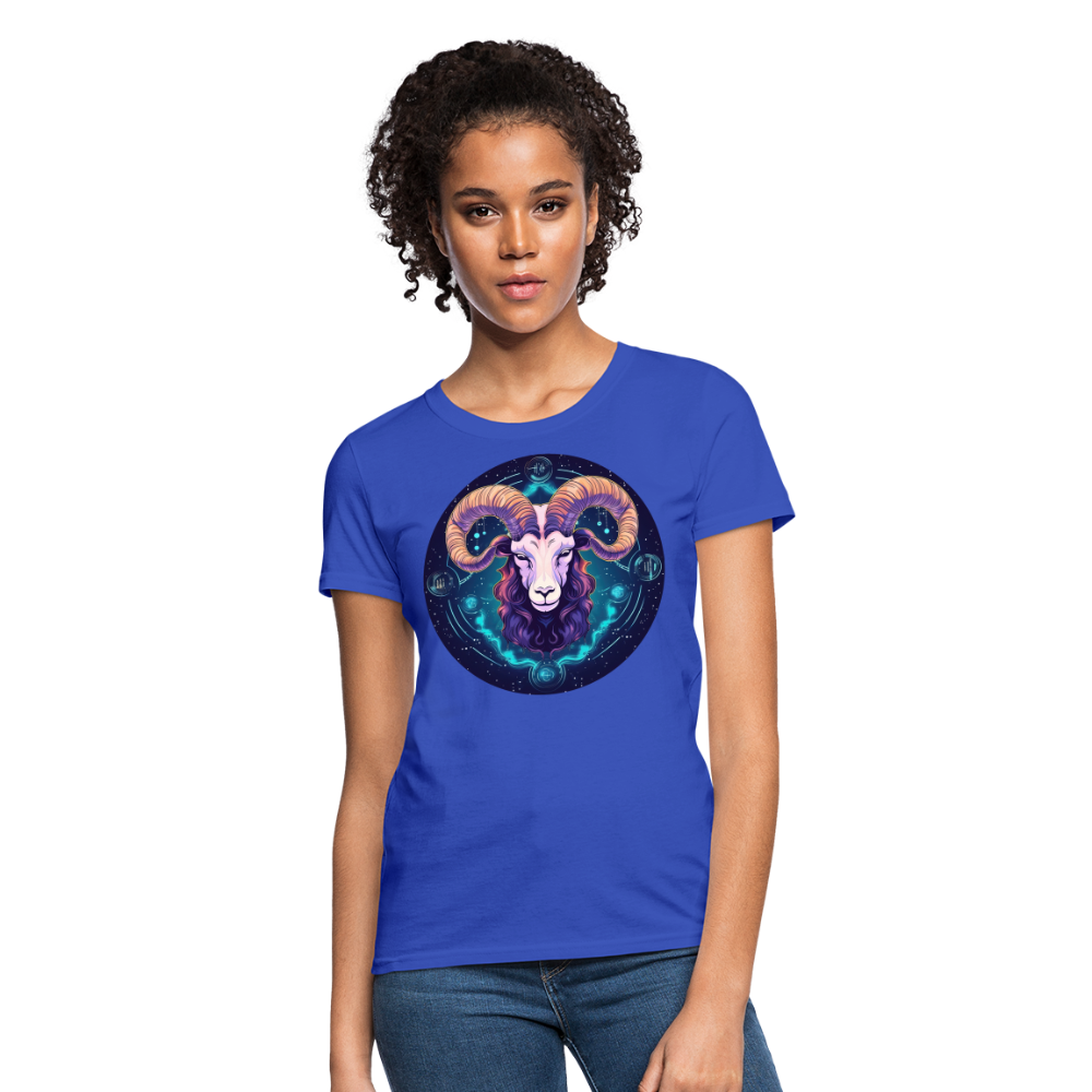 Women's Magic Capricorn T-Shirt - royal blue