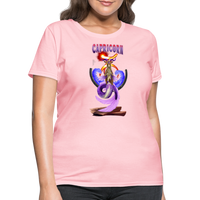 Thumbnail for Astral Capricorn Women's T-Shirt - pink