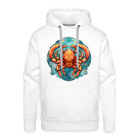 Thumbnail for Men’s Symbol Cancer Premium Hoodie - white