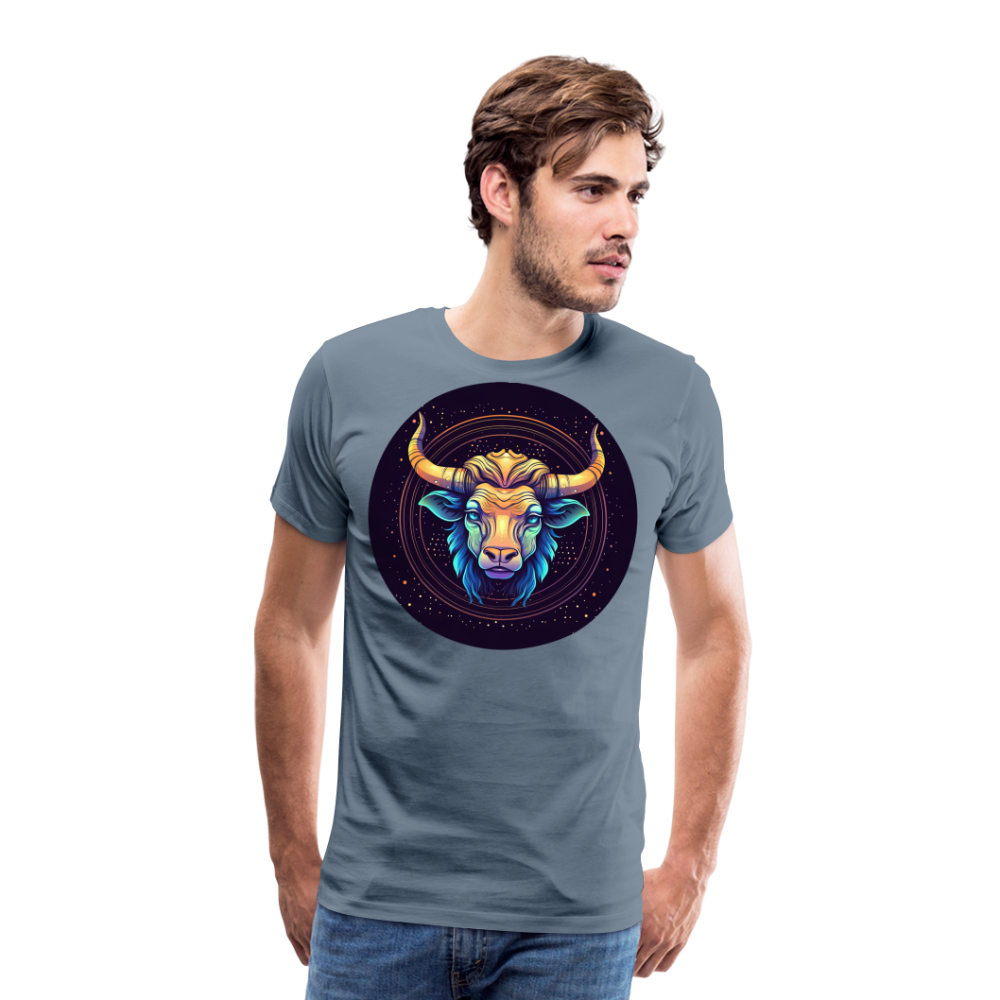 Men's Magic Taurus Premium T-Shirt - steel blue