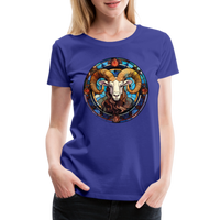 Thumbnail for Women’s Mosaic Aries Premium T-Shirt - royal blue