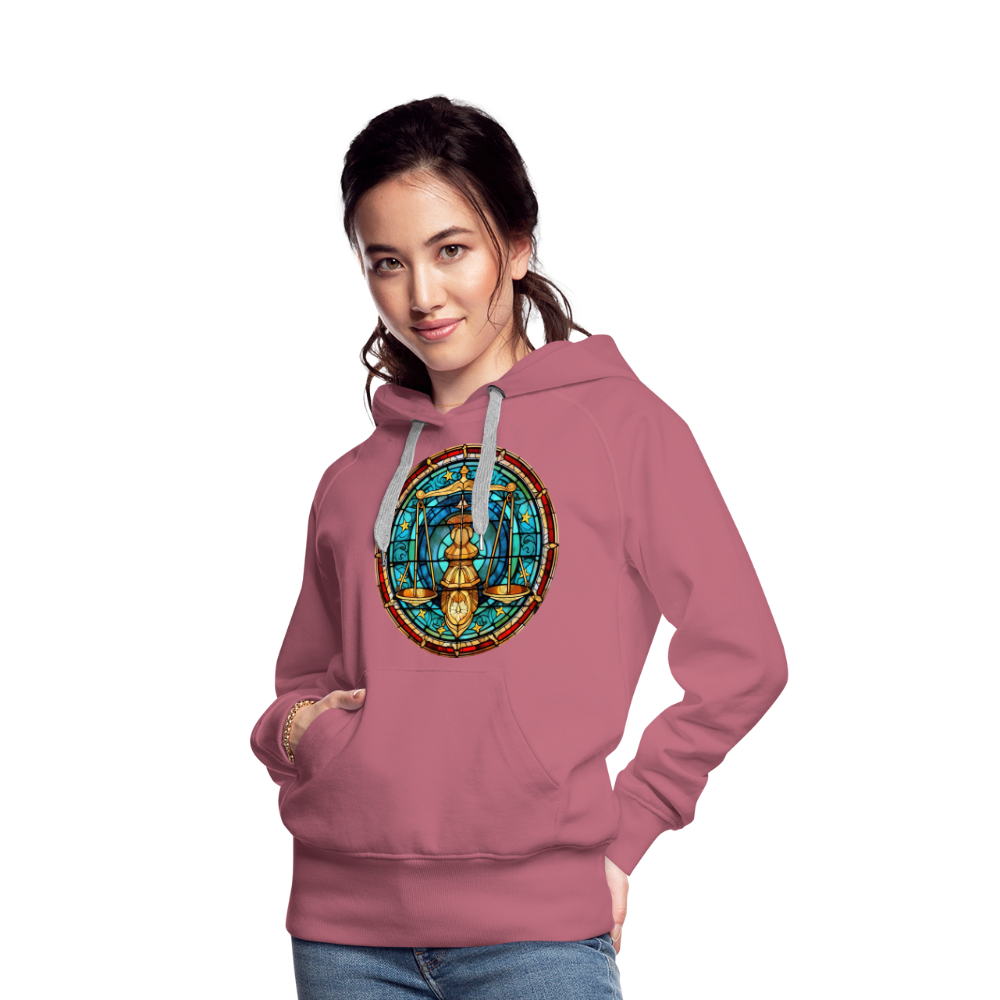 Women’s Mosaic Libra Premium Hoodie - mauve