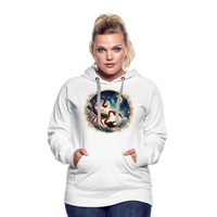 Thumbnail for Women’s Mythical Scorpio Premium Hoodie - white