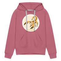 Thumbnail for Women’s Mosaic Scorpio Premium Hoodie - mauve