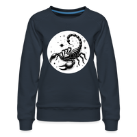 Thumbnail for Women’s Magic Scorpio Premium Sweatshirt - navy