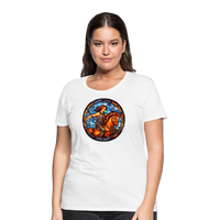 Thumbnail for Women’s Mosaic Sagittarius Premium T-Shirt - white