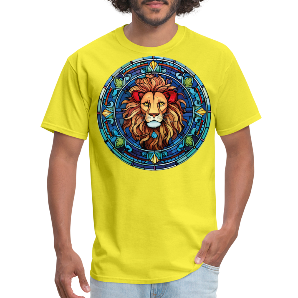 Men's Mosaic Leo Classic T-Shirt - yellow