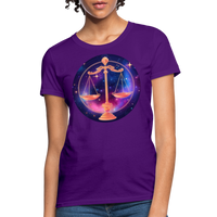 Thumbnail for Women's Magic Libra T-Shirt - purple