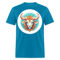 Thumbnail for Men's Symbol Taurus Classic T-Shirt - turquoise