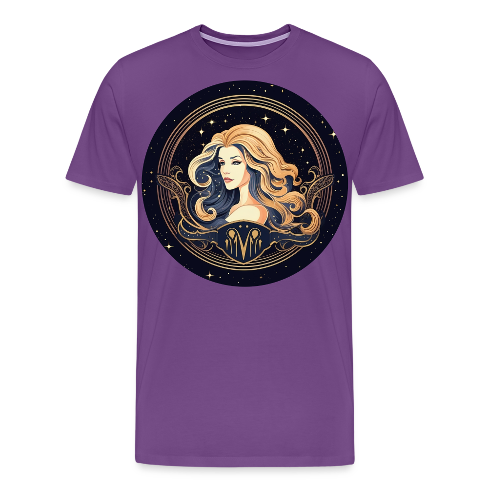 Men's Mystic Virgo Premium T-Shirt - purple