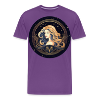 Thumbnail for Men's Mystic Virgo Premium T-Shirt - purple