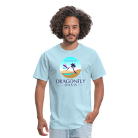 Thumbnail for Men's Dragonfly Classic T-Shirt - powder blue