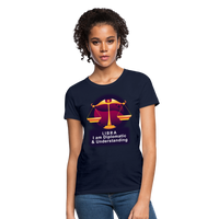 Thumbnail for Women's Glow Libra T-Shirt - navy