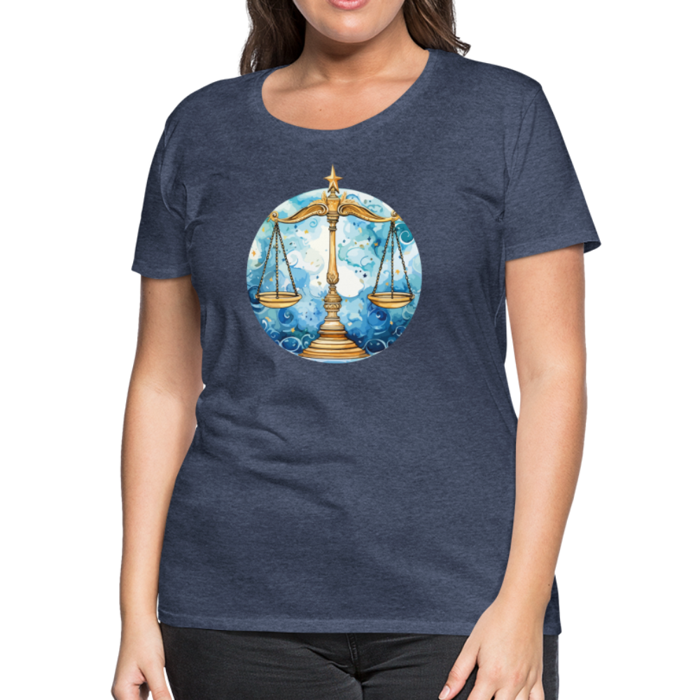 Women’sMythical Libra Premium T-Shirt - heather blue