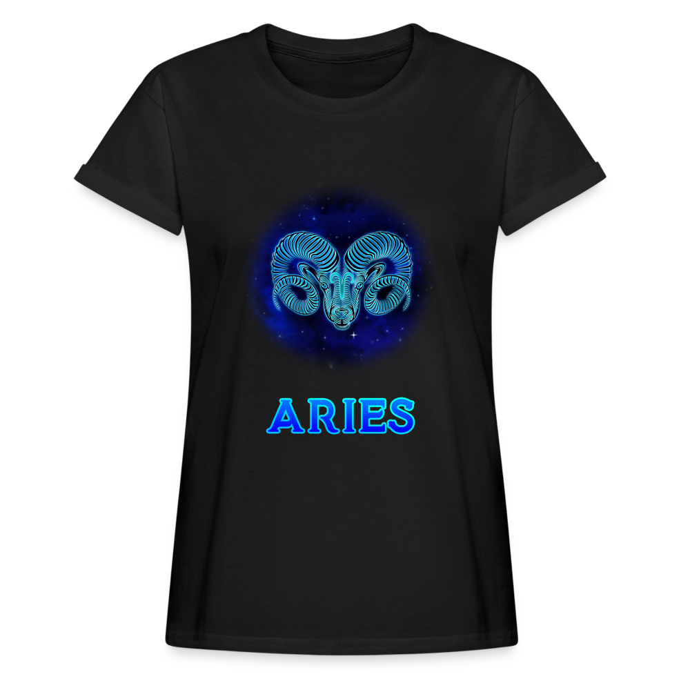 Women's Aries Relaxed Fit T-Shirt - black