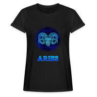 Thumbnail for Women's Aries Relaxed Fit T-Shirt - black