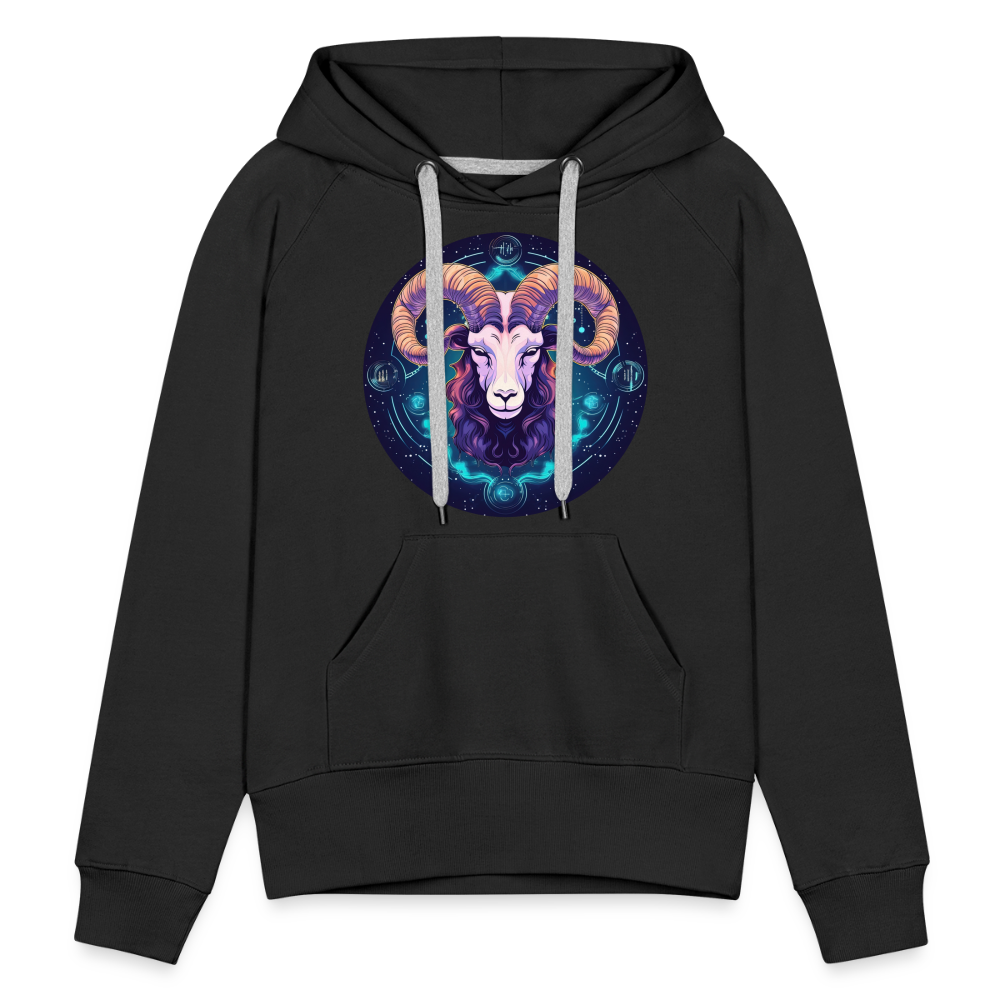 Women’s Magic Capricorn Premium Hoodie - black