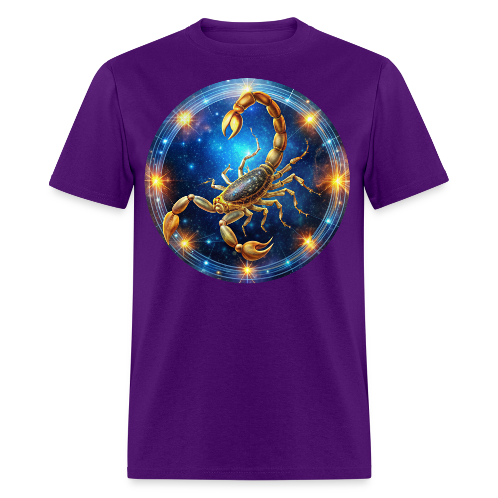 Men's Mystic Scorpio Classic T-Shirt - purple