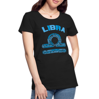 Thumbnail for Women's Power Words Libra Premium T-Shirt - black