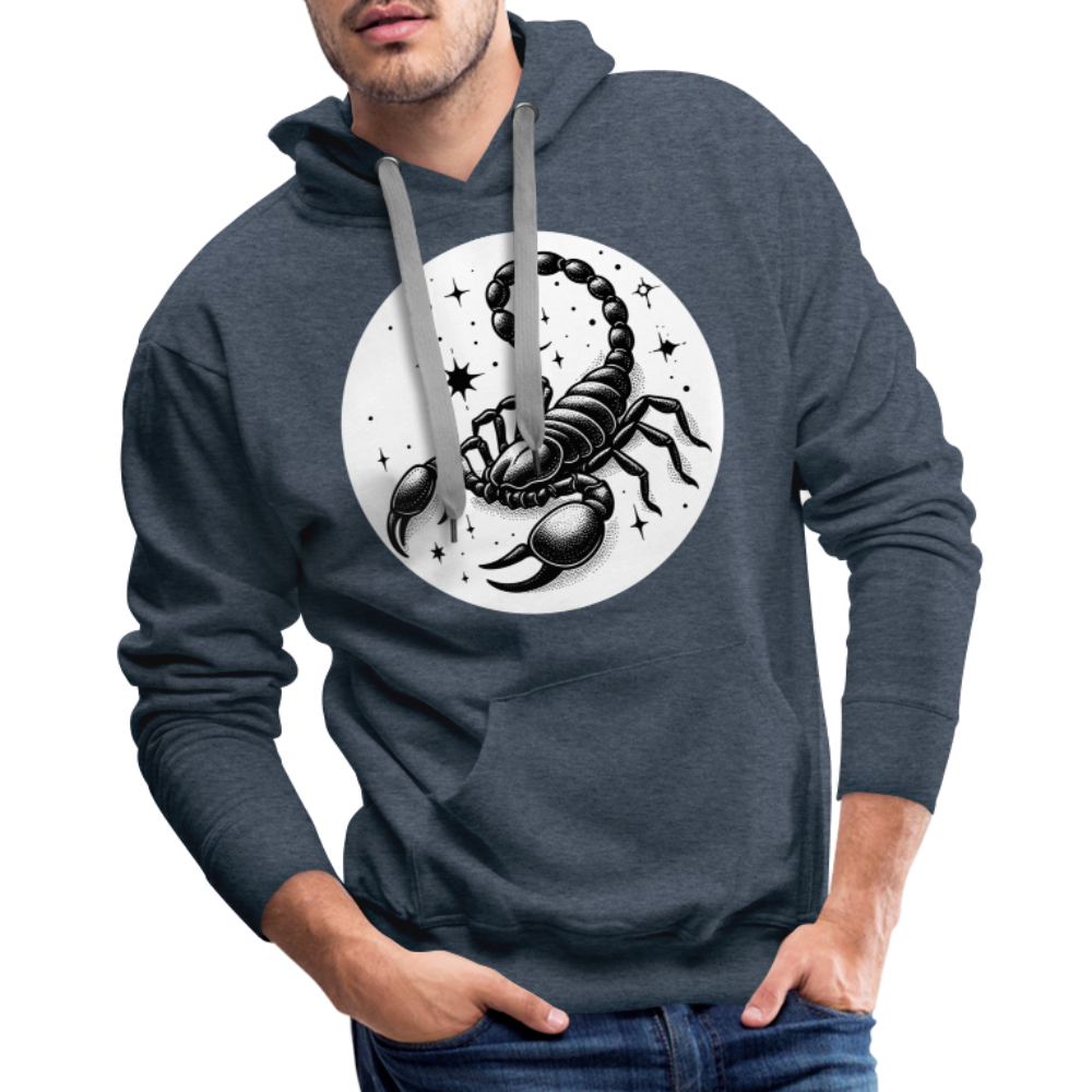 Men’s Magic Scorpio Premium Hoodie - heather denim