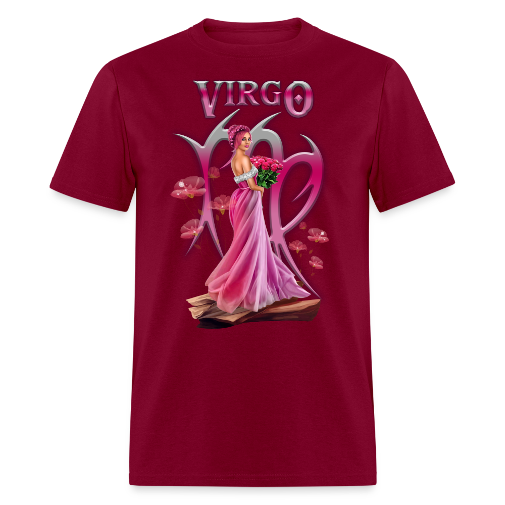 Men's Astral Virgo Classic T-Shirt - burgundy