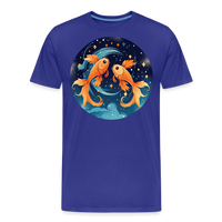 Thumbnail for Men's Magic Pisces Premium T-Shirt - royal blue