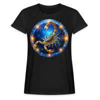 Thumbnail for Women's Mystic Scorpio Relaxed Fit T-Shirt - black