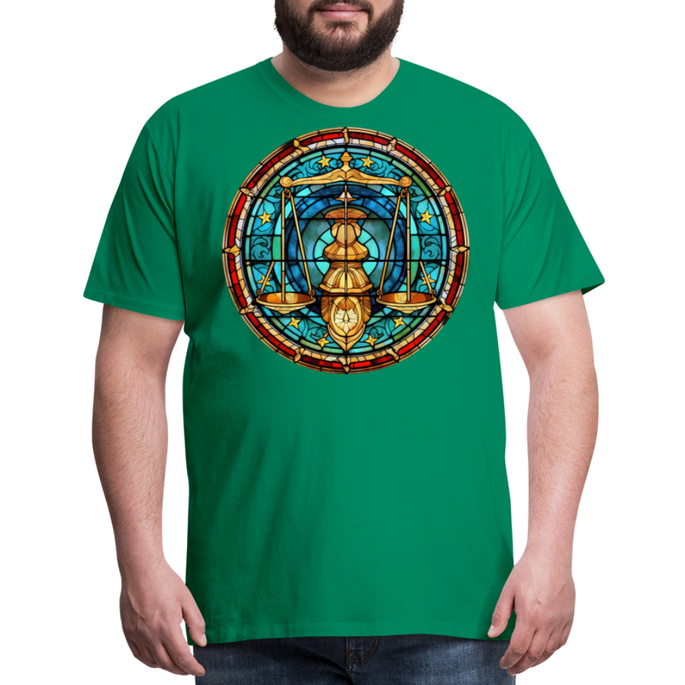 Men's Mosaic Libra Premium T-Shirt - kelly green