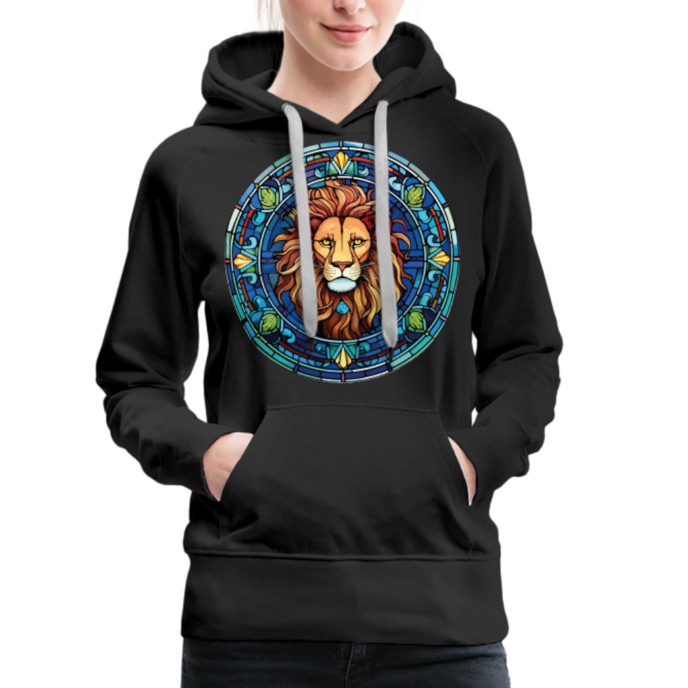 Women’s Mosaic Leo Premium Hoodie - black