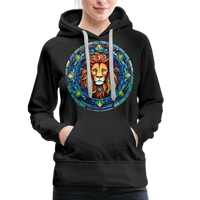 Thumbnail for Women’s Mosaic Leo Premium Hoodie - black