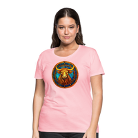 Thumbnail for Women’s Mosaic Taurus Premium T-Shirt - pink