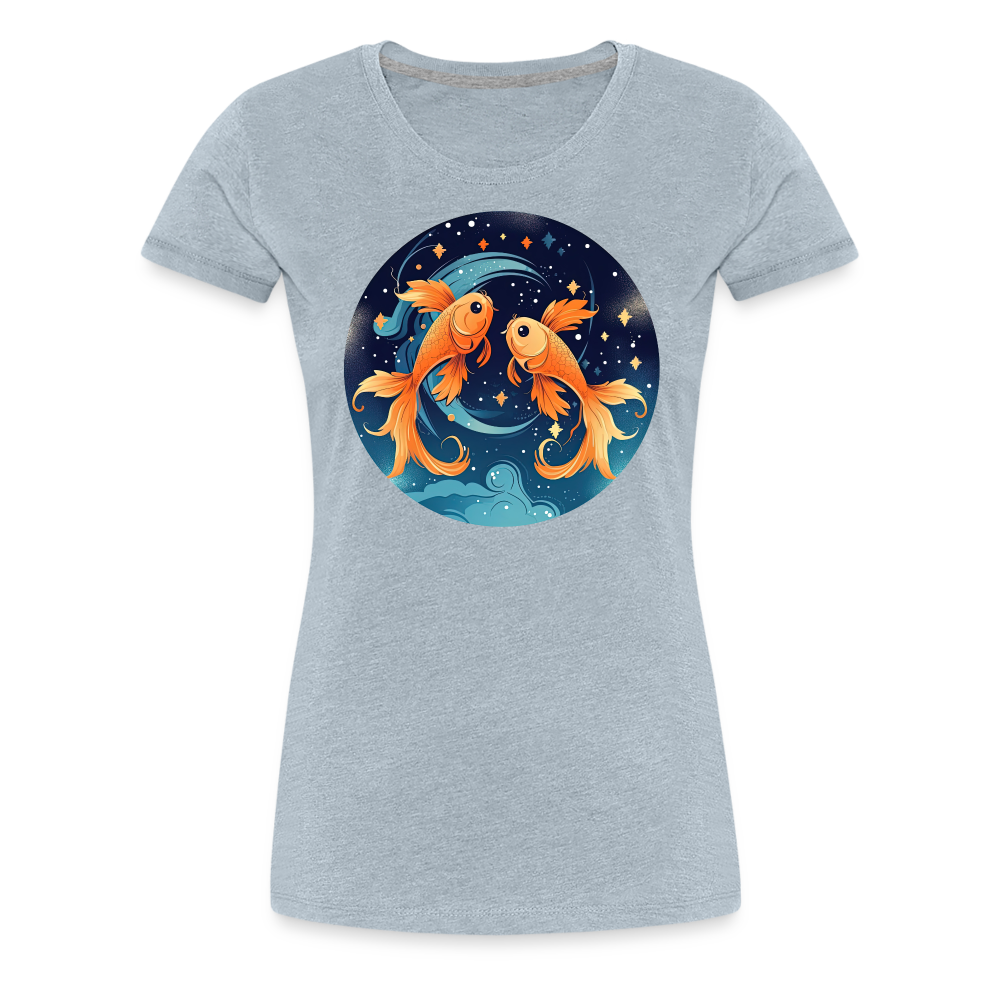 Women’s Magic Pisces Premium T-Shirt - heather ice blue