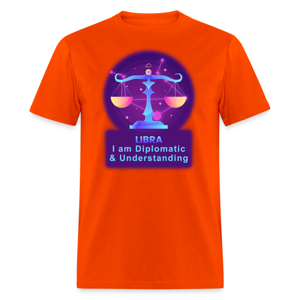 Men's Neon Libra Classic T-Shirt - orange