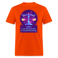 Thumbnail for Men's Neon Libra Classic T-Shirt - orange