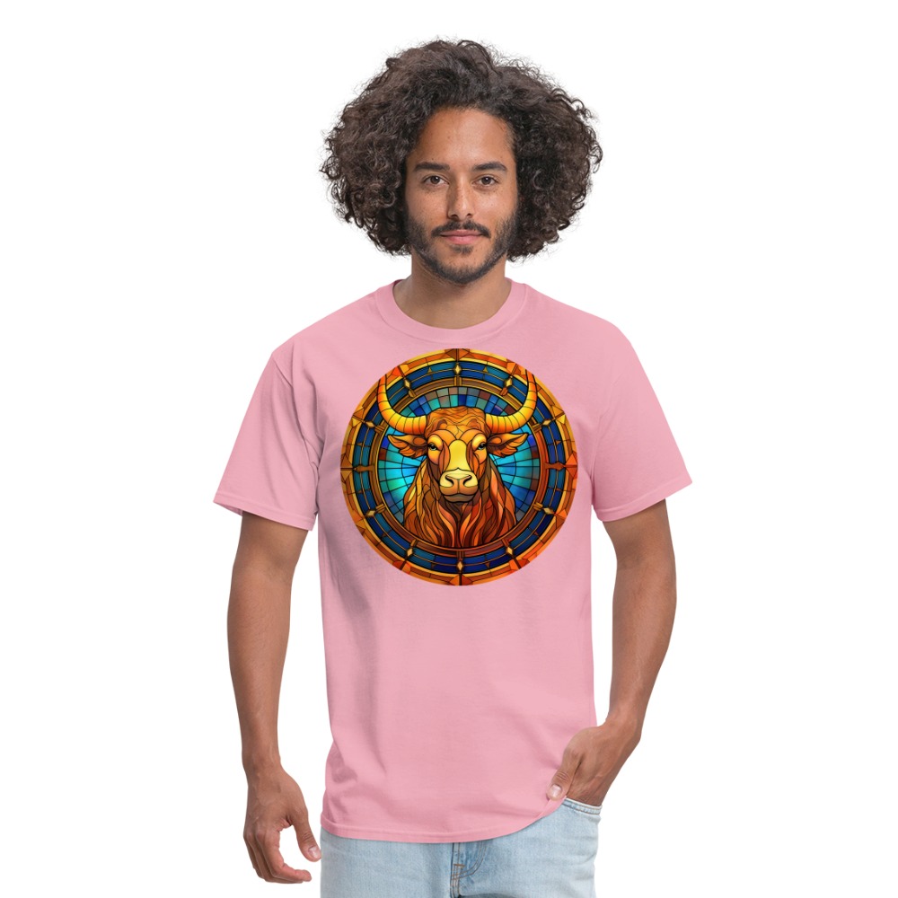 Men's Mosaic Taurus Classic T-Shirt - pink