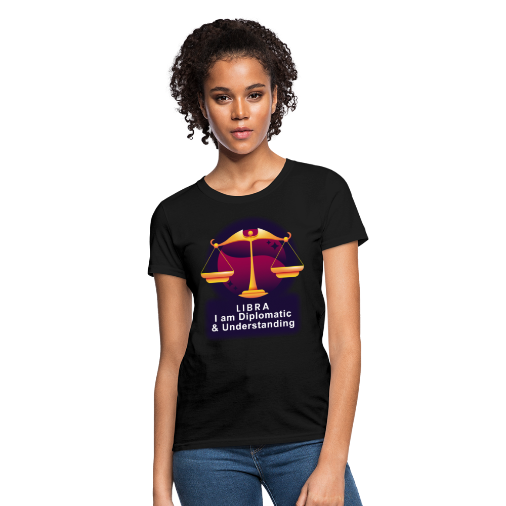 Women's Glow Libra T-Shirt - black