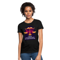 Thumbnail for Women's Glow Libra T-Shirt - black