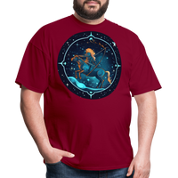 Thumbnail for Men's Magic Sagittarius Classic T-Shirt - burgundy