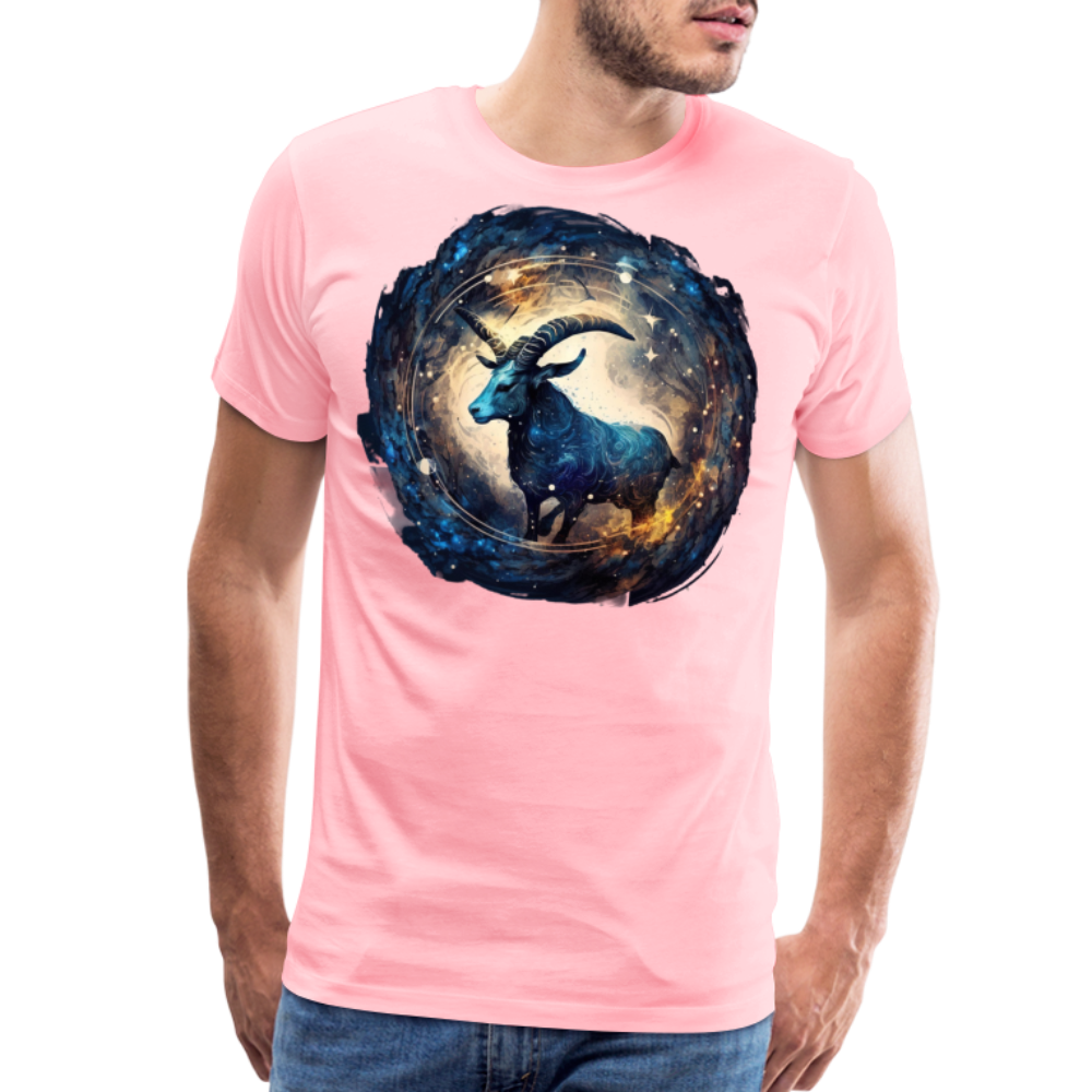 Men's Mythical Capricorn Premium T-Shirt - pink