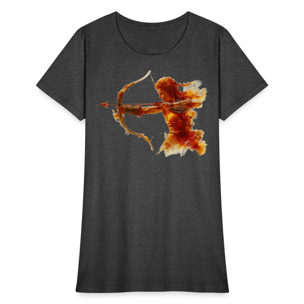 Women's Mythical Sagittarius T-Shirt - heather black