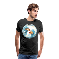 Thumbnail for Men's Mythical Pisces Premium T-Shirt - black