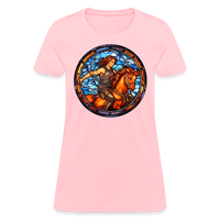 Thumbnail for Women's Mosaic Sagittarius T-Shirt - pink