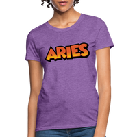 Thumbnail for Women's Aries New Design T-Shirt - purple heather