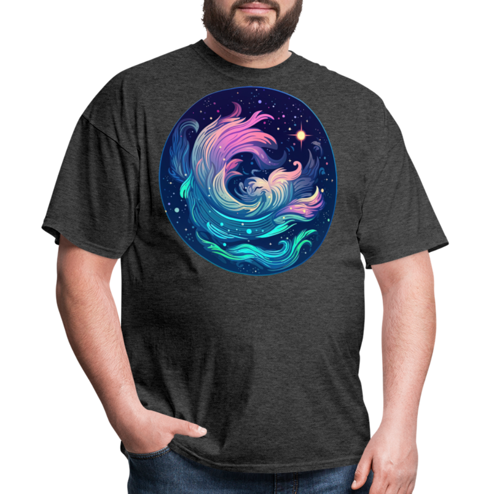 Men's Magic Aquarius Classic T-Shirt - heather black