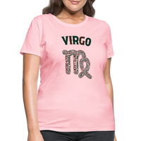 Thumbnail for Women's Power Words Virgo T-Shirt - pink