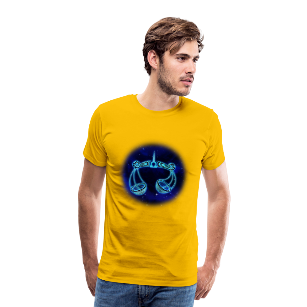 Men's Libra Premium T-Shirt - sun yellow