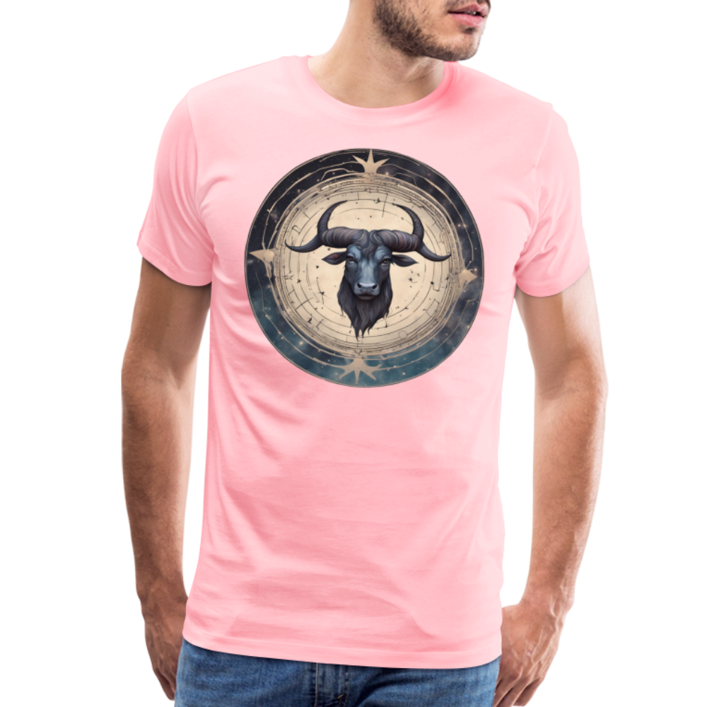 Men's Mythical Taurus Premium T-Shirt - pink