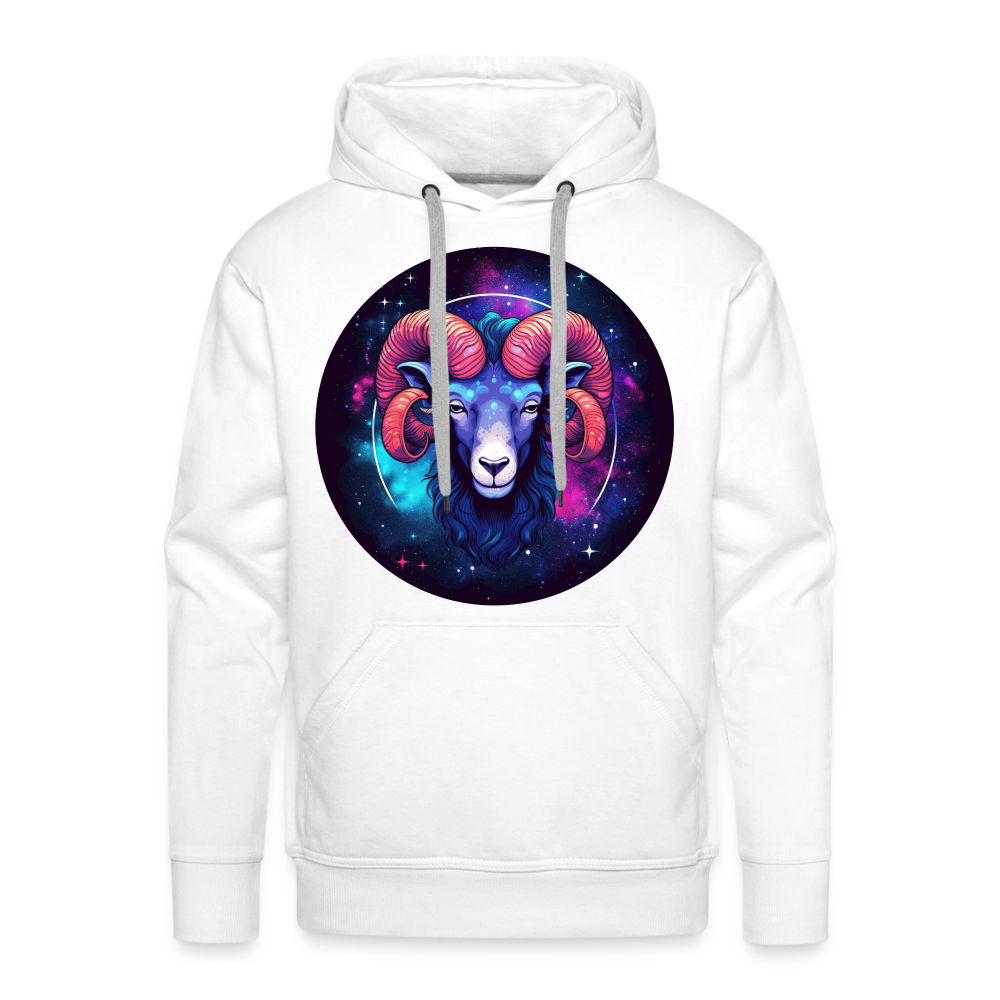 Men’s Magic Aries Premium Hoodie - white